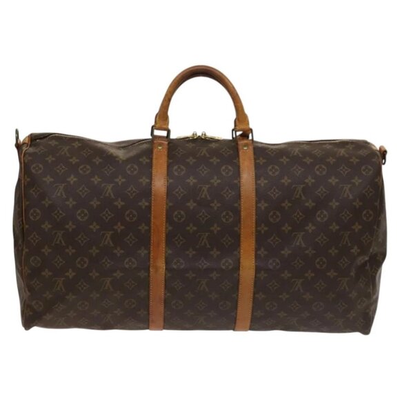 LOUIS VUITTON Monogram Keepall Bandouliere 60 Boston Bag - Picture 1 of 14